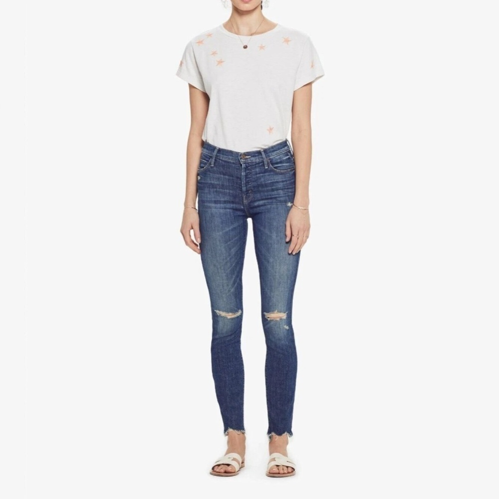 MOTHER THE STUNNER CHEW JEANS Off Duty 28